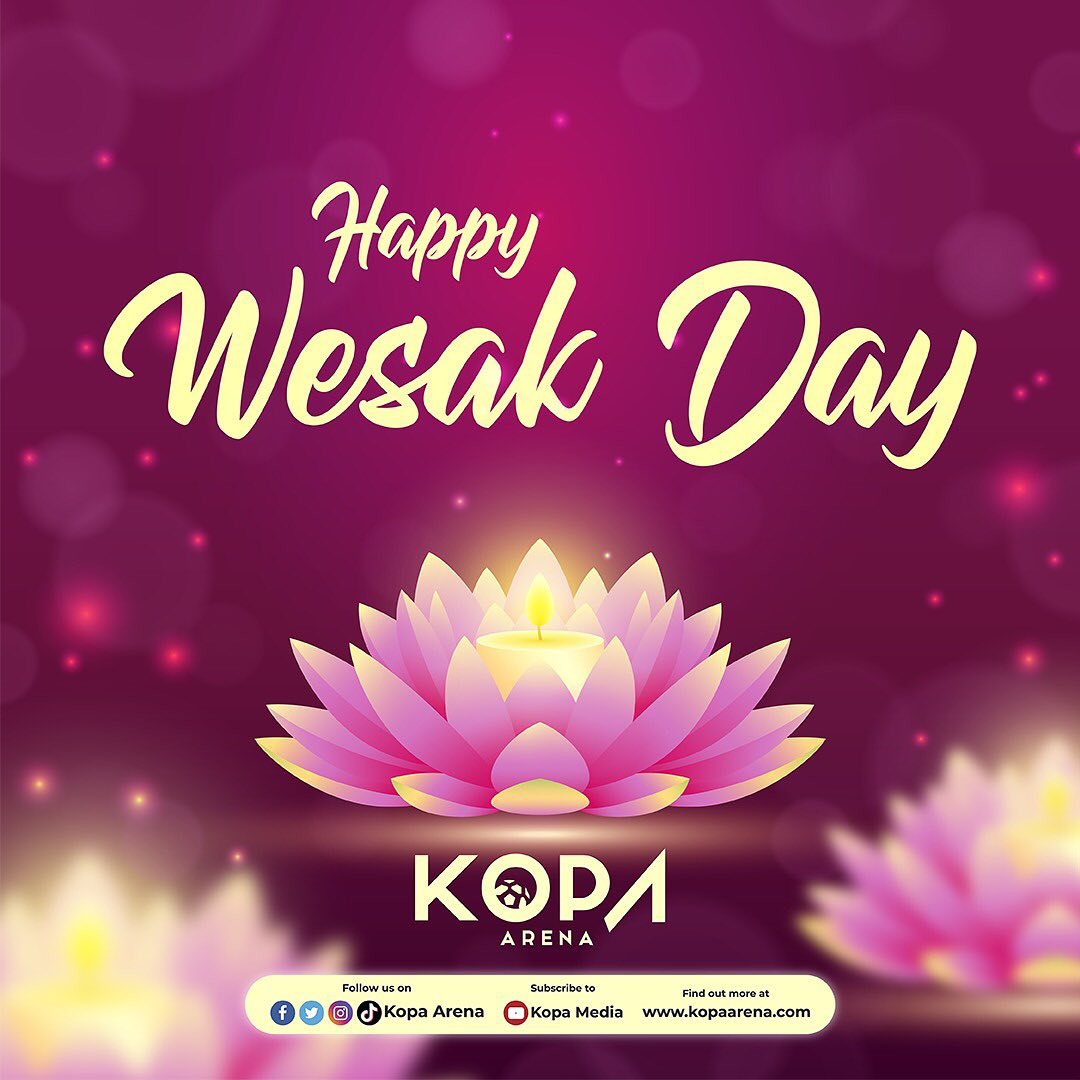 “Wesak Day” Selamat menyambut hari Wesak buat penganut yang beragama buddha di seluruh Malaysia dari kami di Kopa Arena. Ingin mengetahui dengan lebih lanjut tentang Kopa Arena? Boleh layari website kami www.kopaarena.com atau hubungi kami di talian 019 5566337. #kopaarena #usm #penang #malaysia #buddha #wesak #2022
